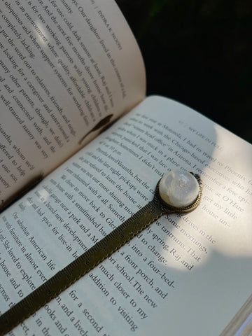 White Hydrangea Bookmark